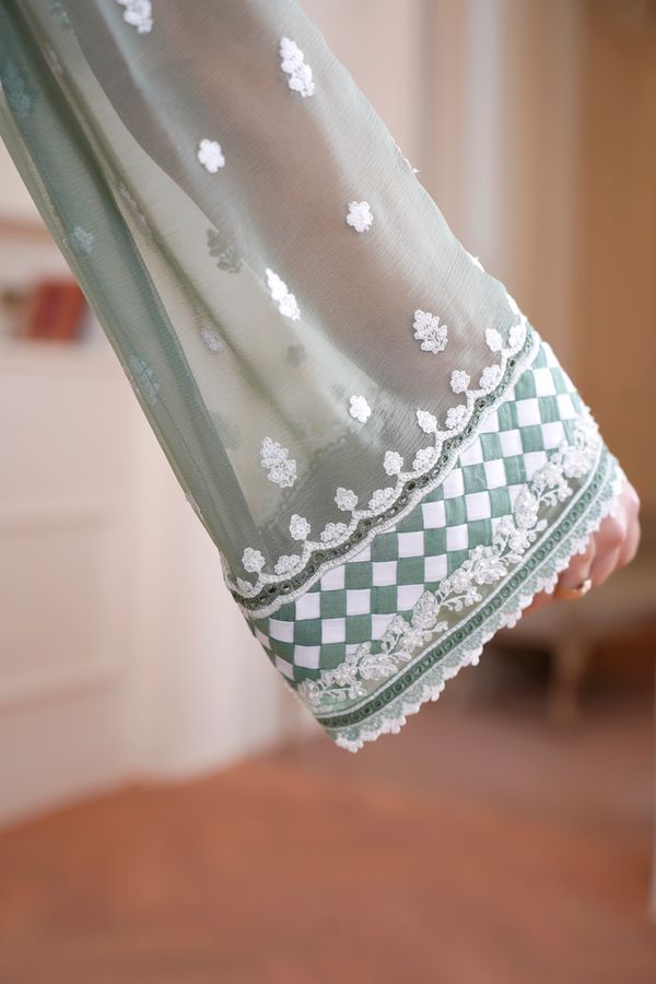 Intricate embroidery work
